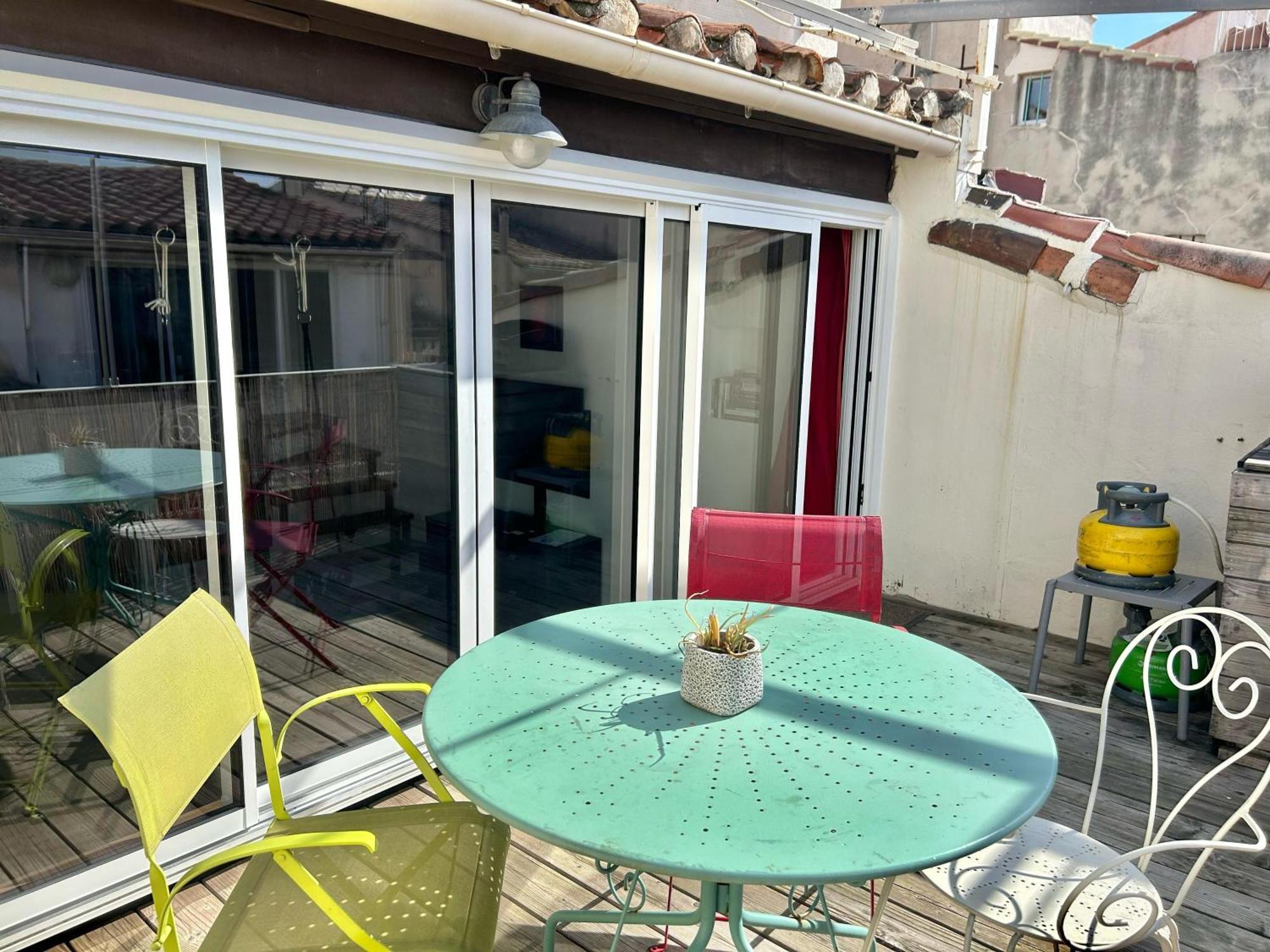 Le Panier - Joli Duplex Centre Ville Historique Avec Grande Terrasse Et Balneo Proche Vieux Port Marsiglia Esterno foto